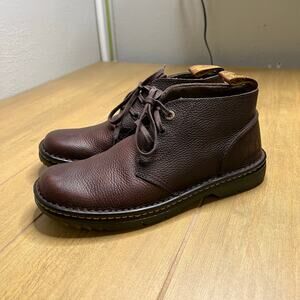 Dr Martens Sussex Industrial Brown Leather Chukka Boots Slip Resistant Mens 10